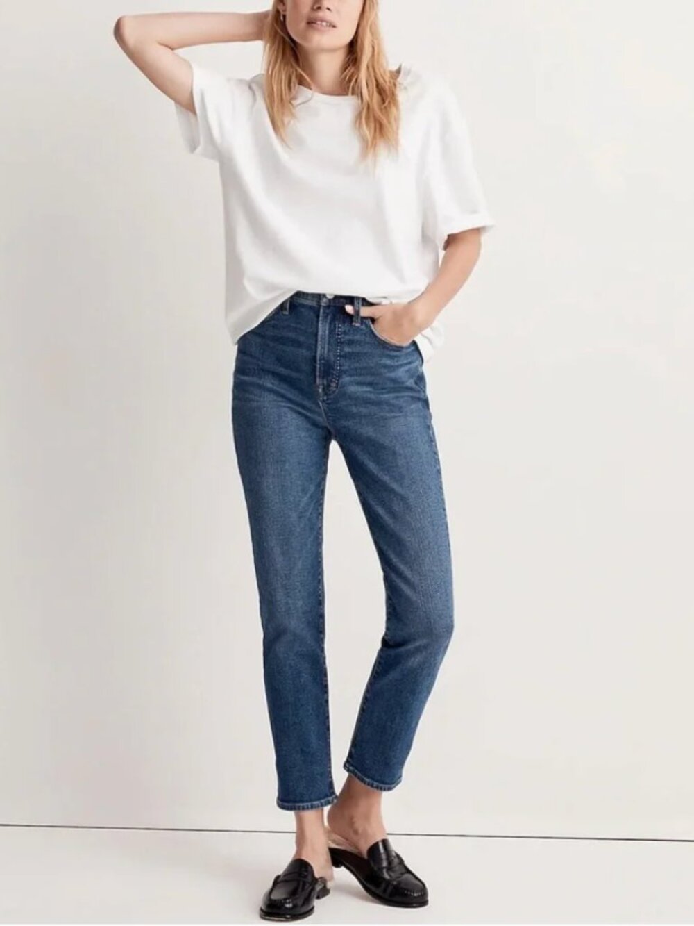 Madewell The Perfect Vintage Jean in Manorford Wash: Instacozy Edition, Size 26